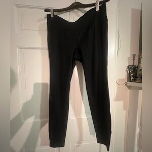 Athleta Black snakeskin Leggings